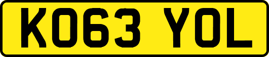 KO63YOL