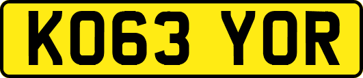 KO63YOR