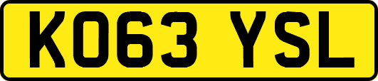 KO63YSL
