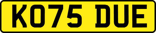KO75DUE