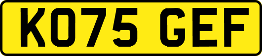 KO75GEF