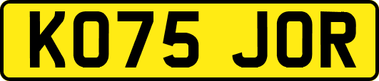 KO75JOR