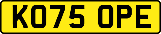KO75OPE