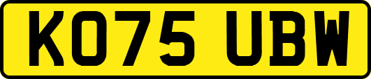 KO75UBW