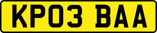 KP03BAA