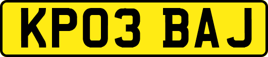KP03BAJ