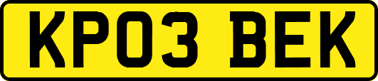 KP03BEK