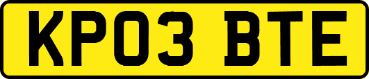 KP03BTE