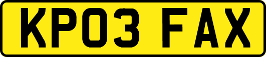KP03FAX