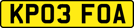 KP03FOA