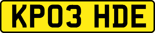 KP03HDE