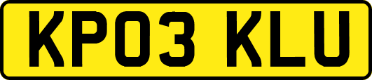 KP03KLU