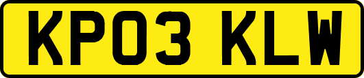 KP03KLW