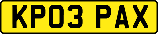 KP03PAX