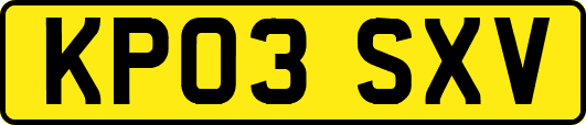 KP03SXV