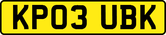 KP03UBK
