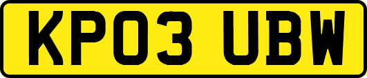 KP03UBW