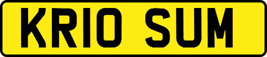 KR10SUM
