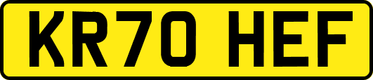 KR70HEF