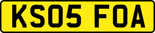 KS05FOA