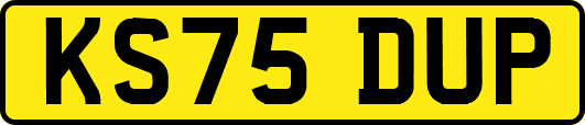 KS75DUP