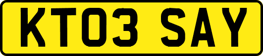 KT03SAY