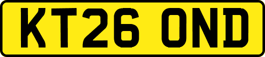 KT26OND
