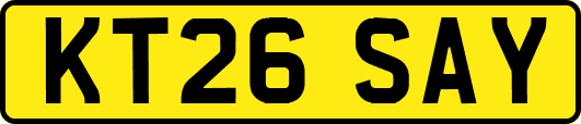 KT26SAY