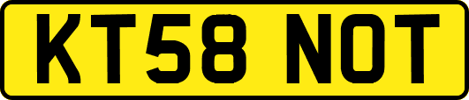KT58NOT