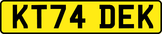 KT74DEK