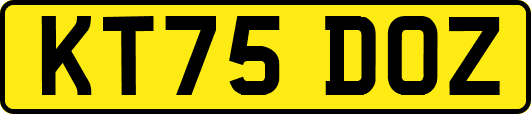 KT75DOZ