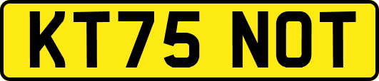 KT75NOT