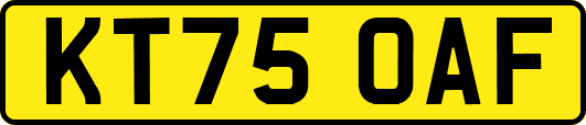 KT75OAF