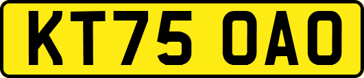 KT75OAO