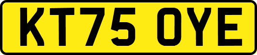 KT75OYE