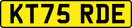 KT75RDE