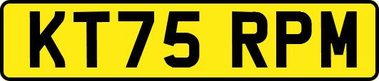 KT75RPM