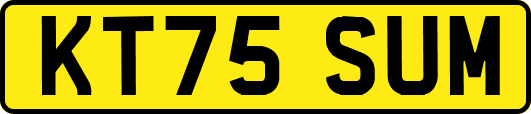 KT75SUM