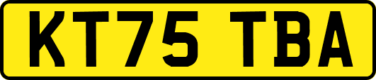 KT75TBA