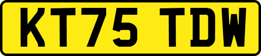 KT75TDW