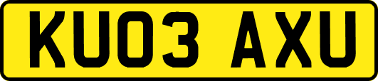 KU03AXU
