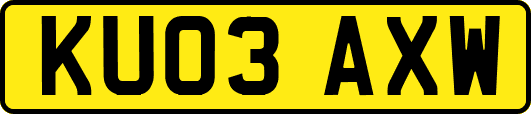 KU03AXW