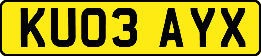 KU03AYX