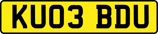 KU03BDU