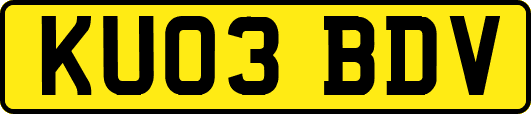 KU03BDV