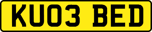 KU03BED