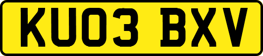 KU03BXV