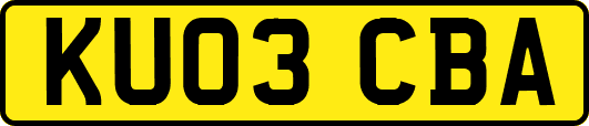 KU03CBA