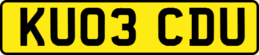 KU03CDU