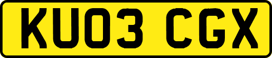 KU03CGX